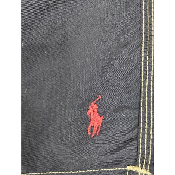 POLO RALPH LAUREN BLACK SWIM TRUNKS - SIZE L - CLASSIC & STYLISH! - Picture 5 of 11